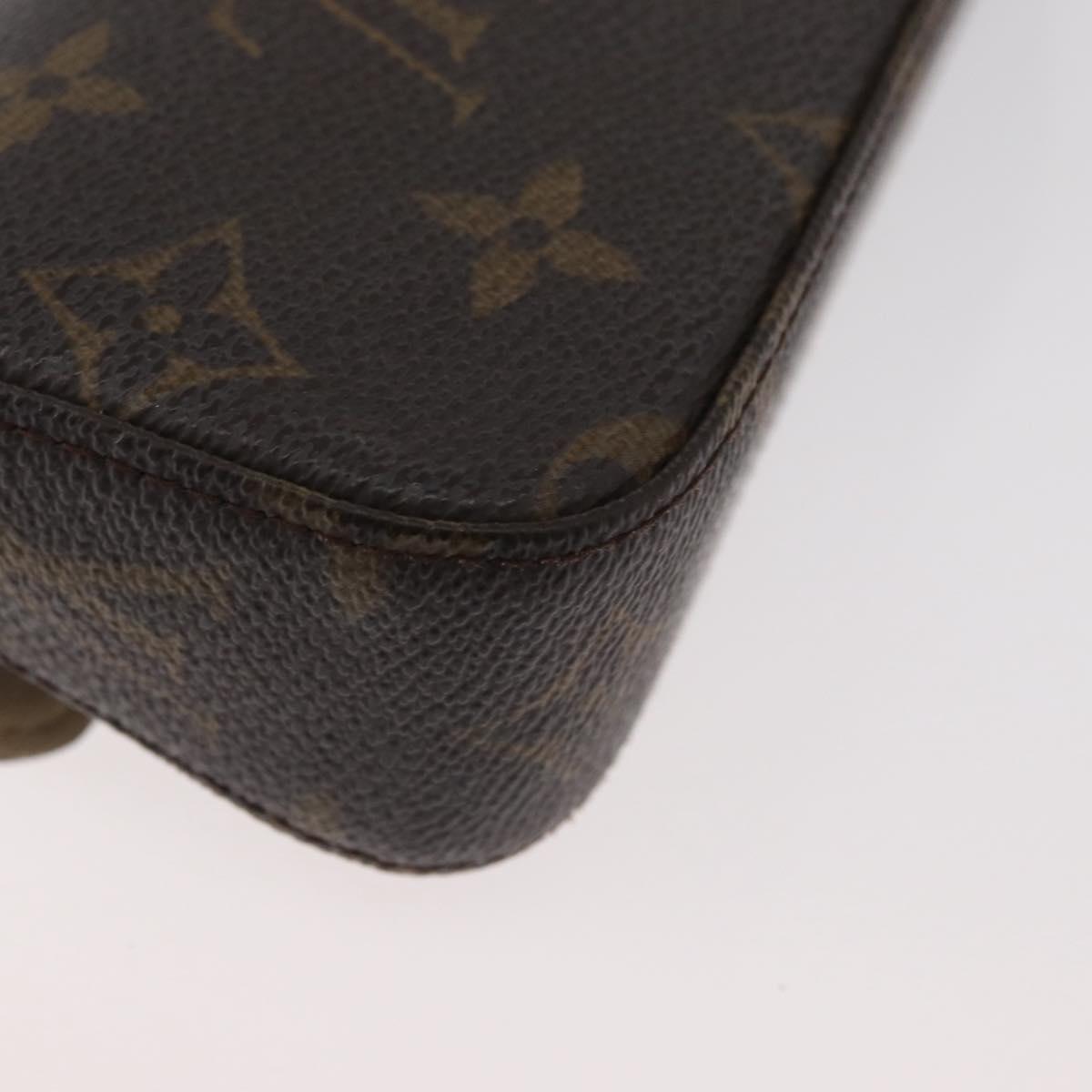 LOUIS VUITTON Monogram Pochette lagoon Glasses Case M60008 LV Auth BA12613