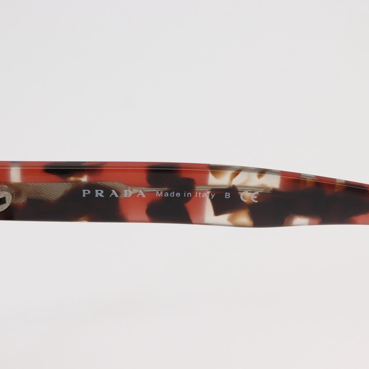PRADA Sunglasses plastic Brown Auth BA12626A
