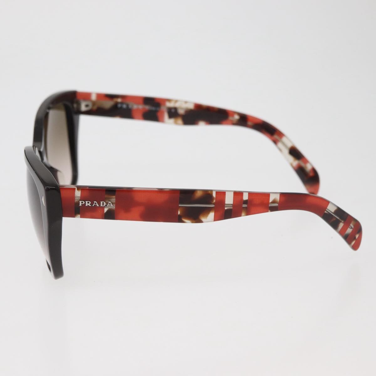 PRADA Sunglasses plastic Brown Auth BA12626A