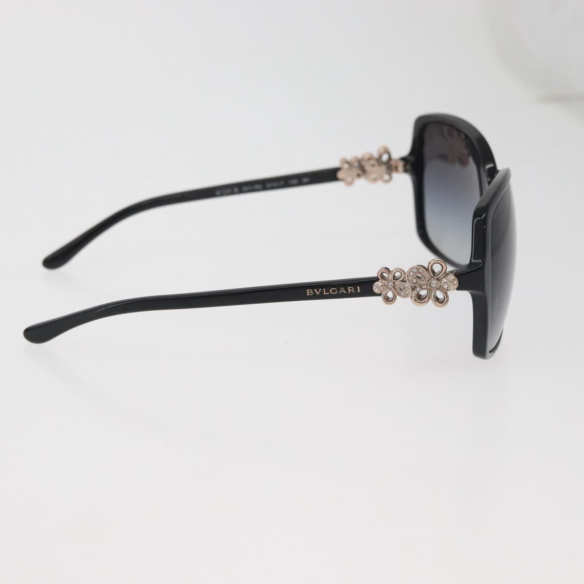 BVLGARI Sunglasses plastic Black Auth BA12627A