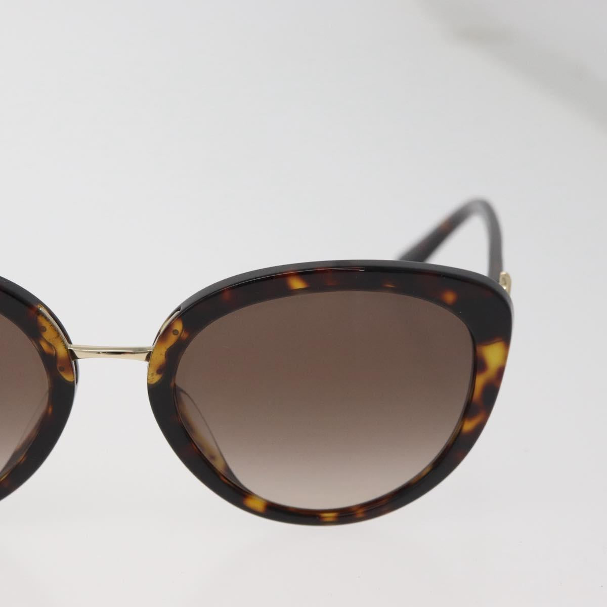 BVLGARI Tortoise Pattern Sunglasses plastic Brown Auth BA12628A