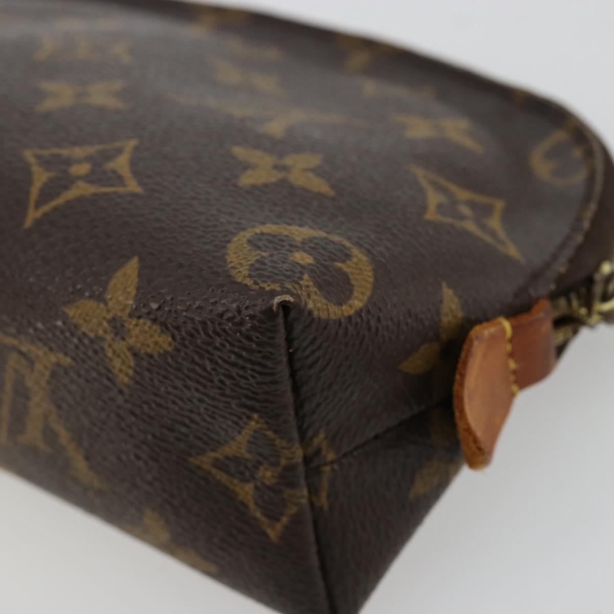 LOUIS VUITTON Monogram Pochette Cosmetic PM Pouch M43998 LV Auth BA12642