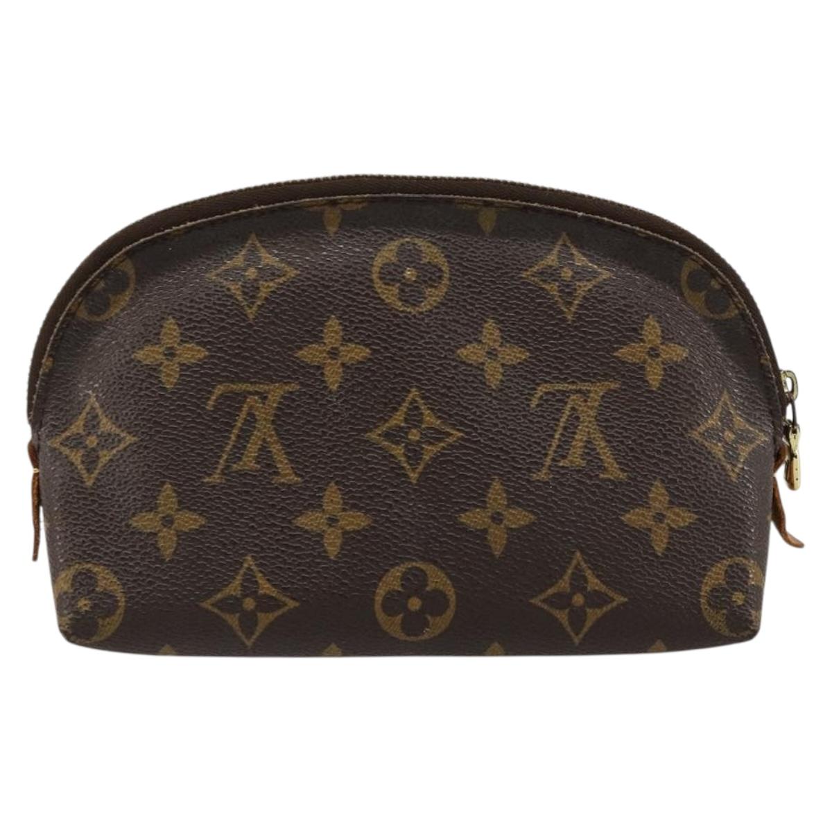 LOUIS VUITTON Monogram Pochette Cosmetic PM Pouch M43998 LV Auth BA12642