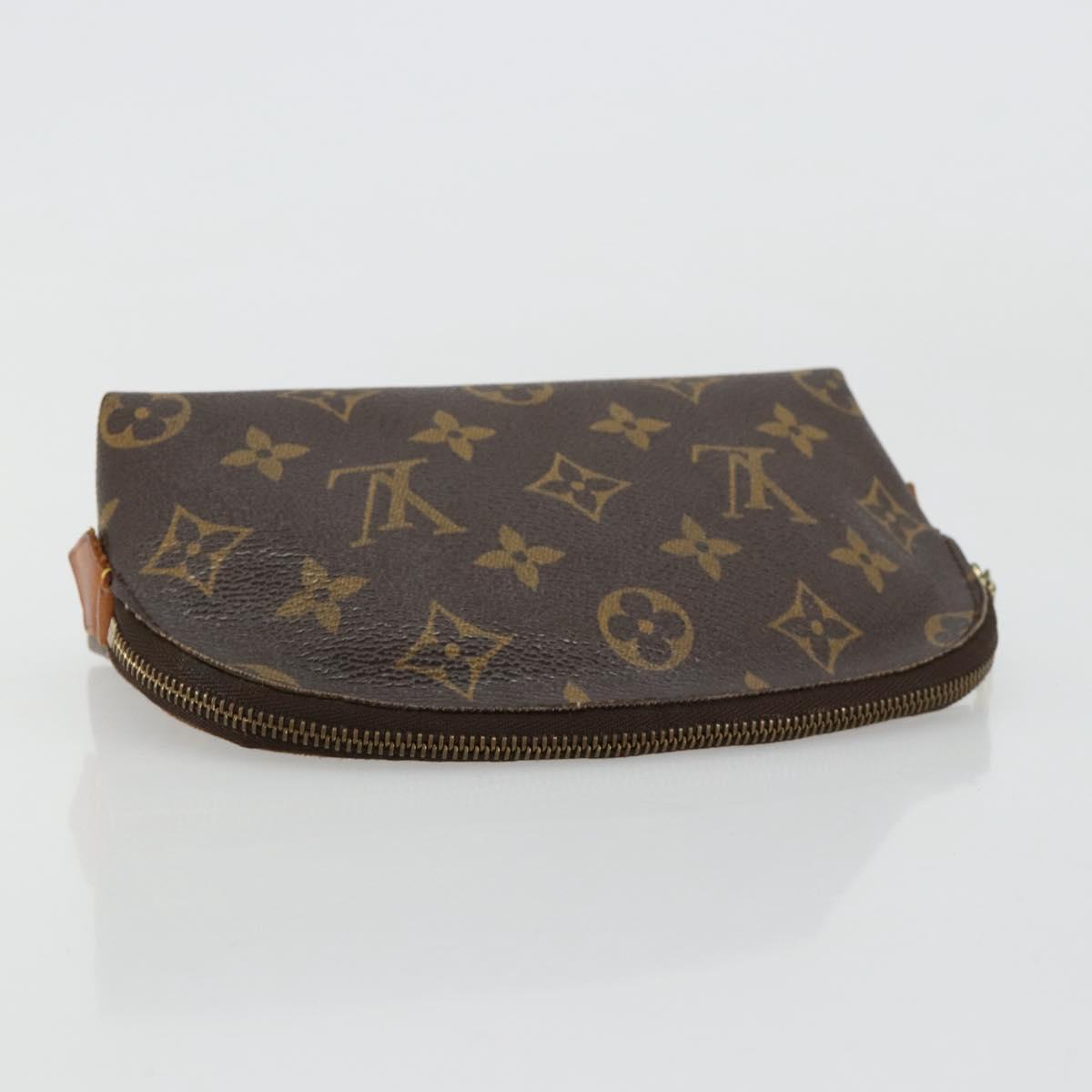 LOUIS VUITTON Monogram Pochette Cosmetic PM Pouch M43998 LV Auth BA12642