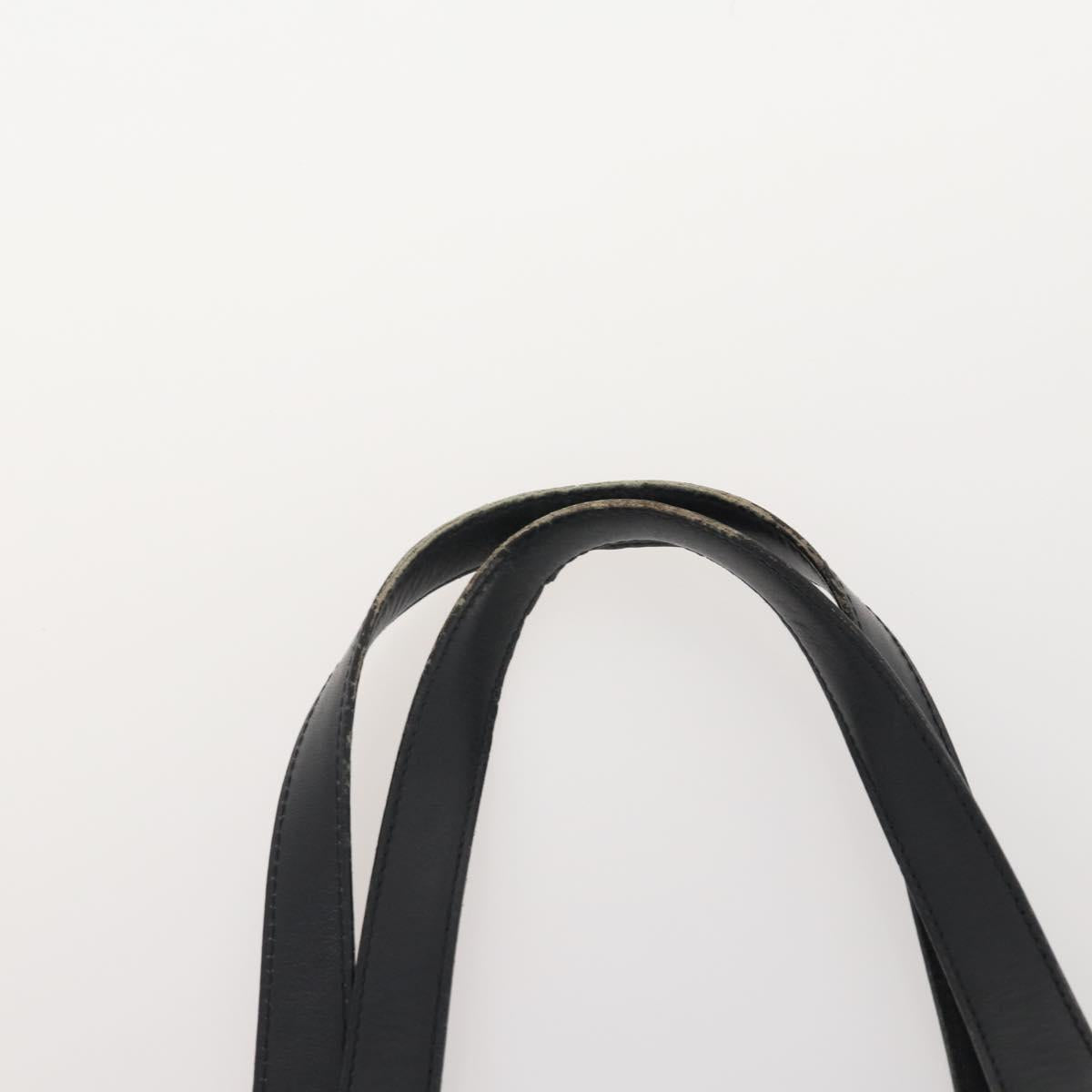CHANEL New Travel line Tote Bag Nylon 2 Set Black Beige CC Auth BA12666