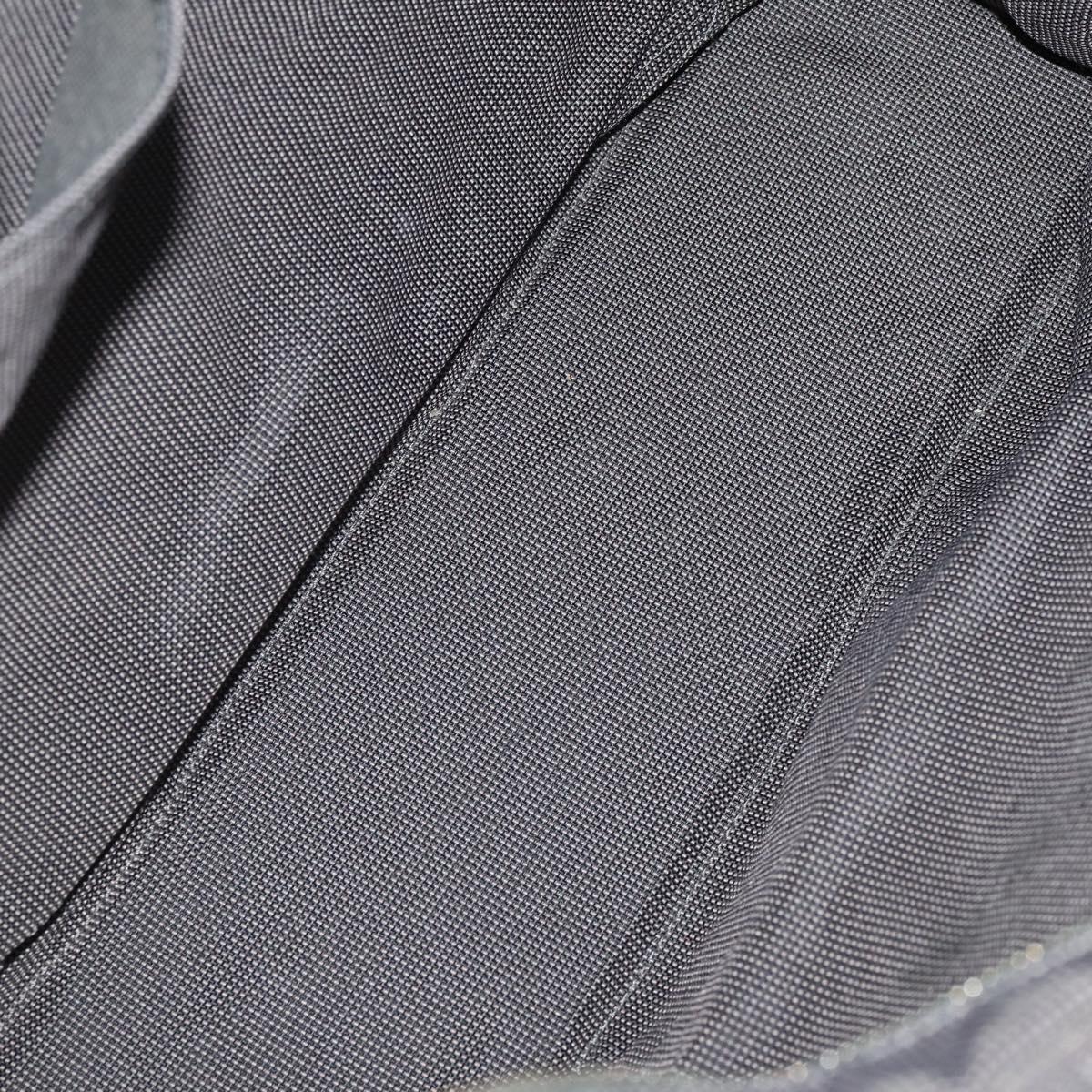 HERMES Fourre Tout Hand Bag Cotton 3 Set Black Gray Auth BA12670