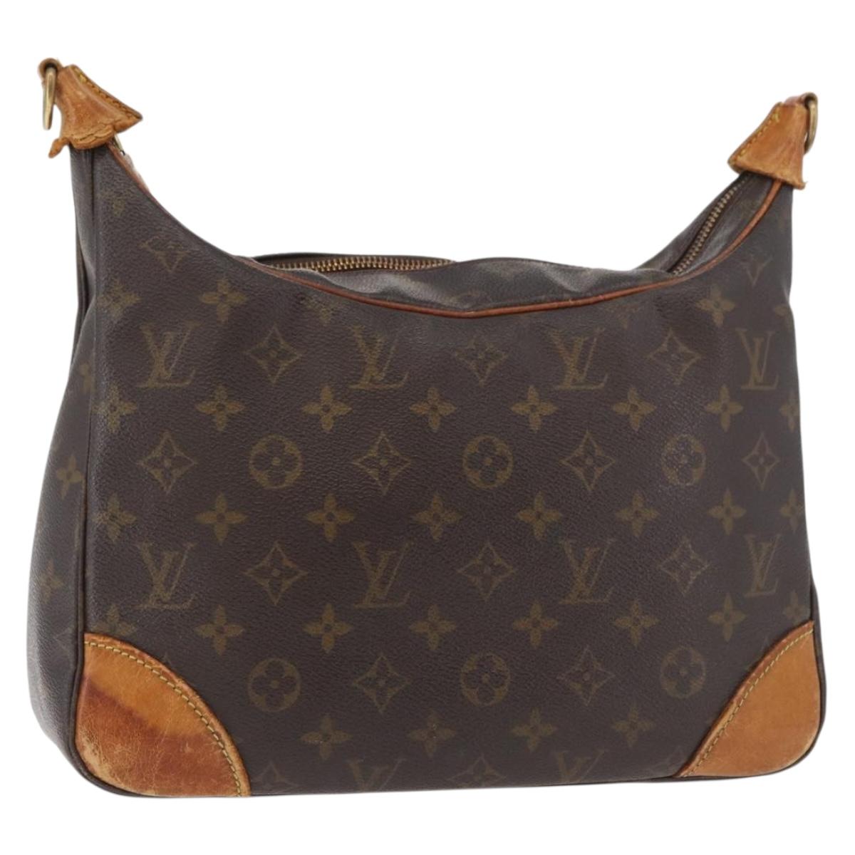 LOUIS VUITTON Monogram Boulogne 30 Shoulder Bag M51265 LV Auth BA12689