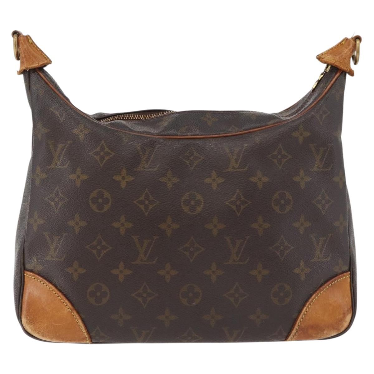 LOUIS VUITTON Monogram Boulogne 30 Shoulder Bag M51265 LV Auth BA12689