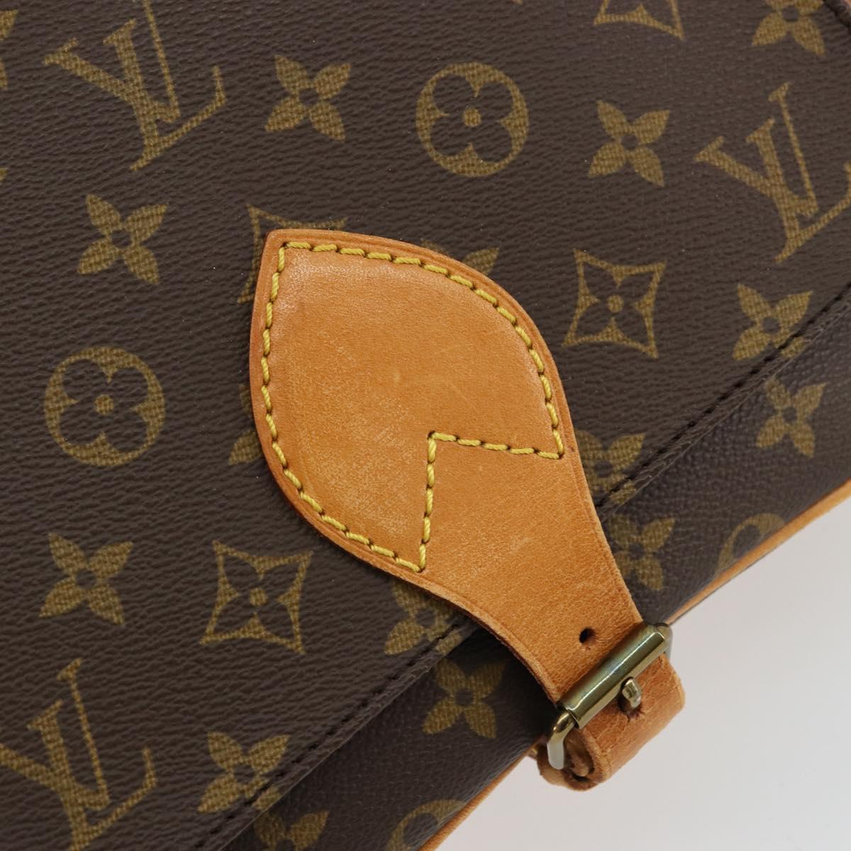 LOUIS VUITTON Monogram Cartouchiere MM Shoulder Bag M51253 LV Auth BA12690