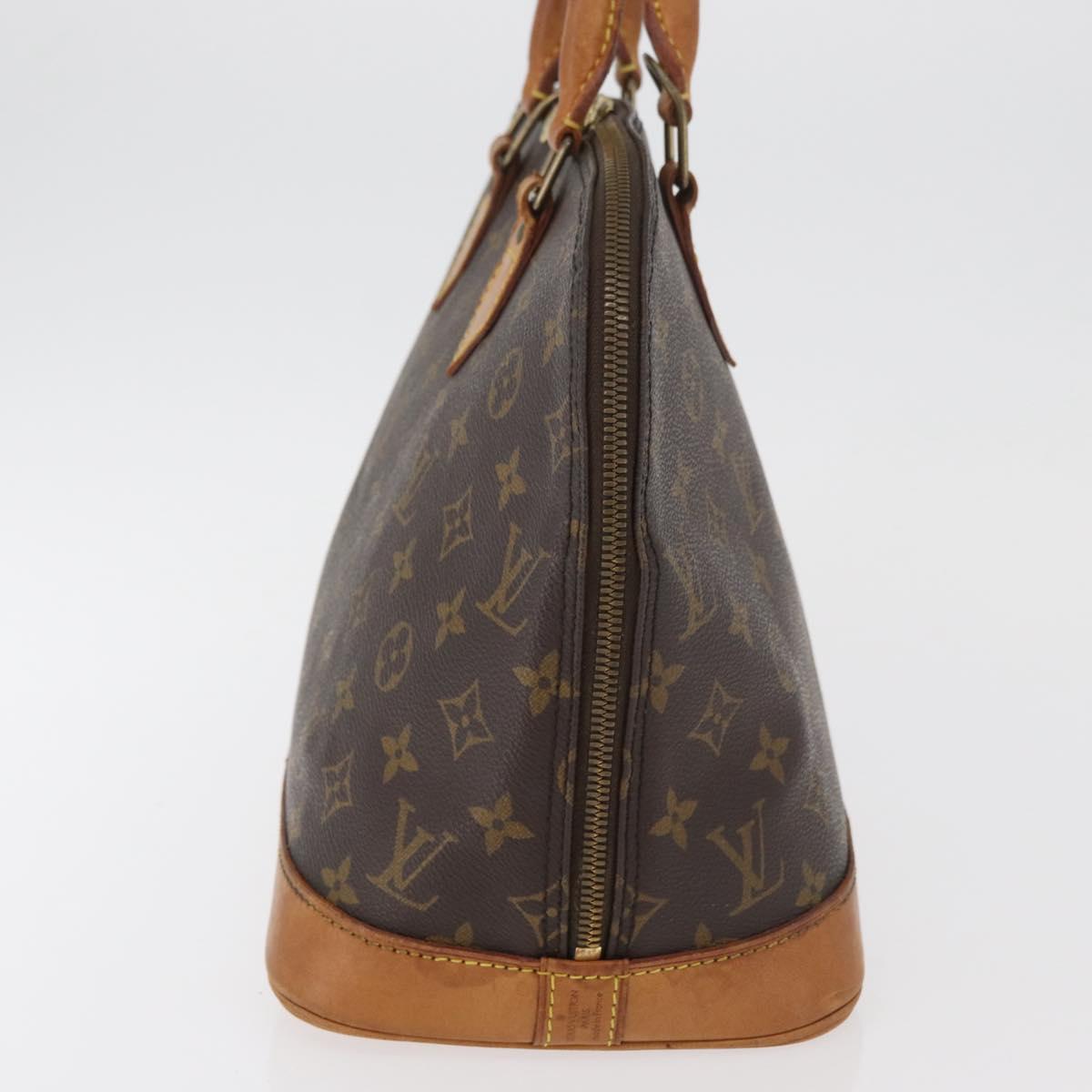 LOUIS VUITTON Monogram Alma Hand Bag M51130 LV Auth BA12691