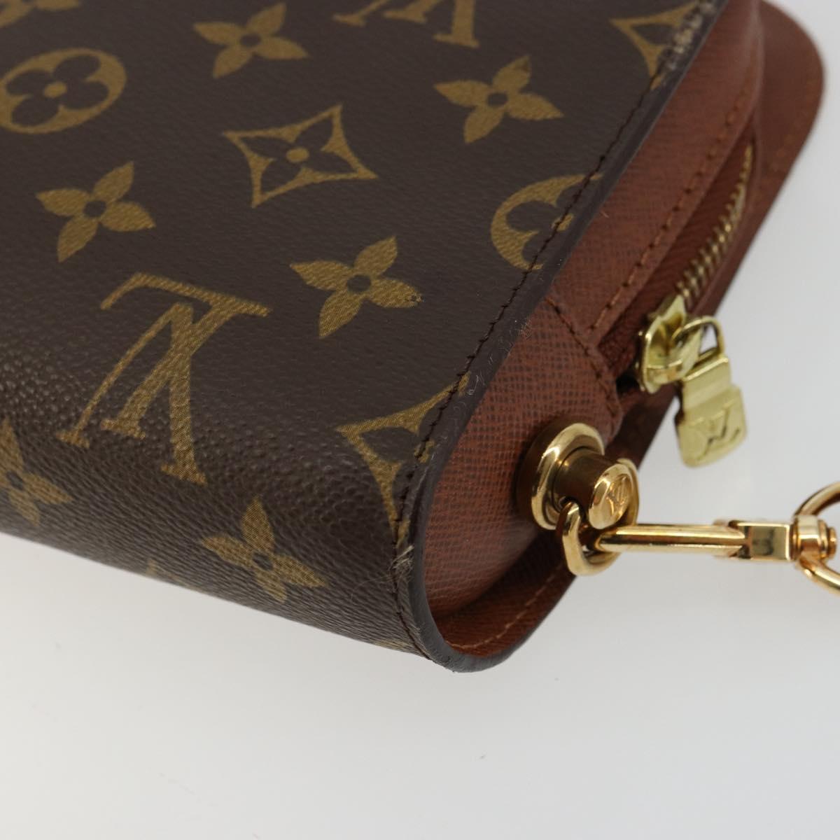 LOUIS VUITTON Monogram Orsay Clutch Bag M51790 LV Auth BA12694A