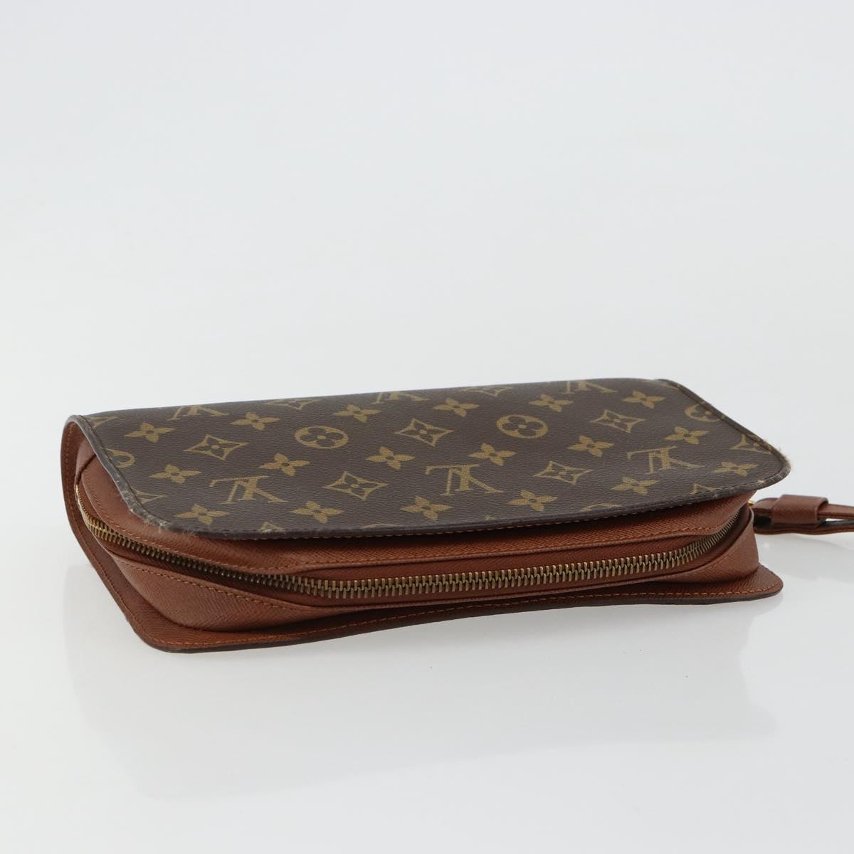 LOUIS VUITTON Monogram Orsay Clutch Bag M51790 LV Auth BA12694A