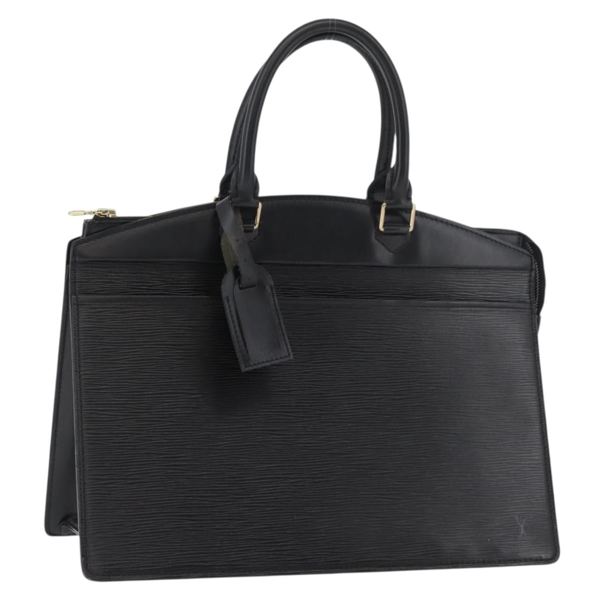 LOUIS VUITTON Epi Riviera Hand Bag Black M48182 LV Auth BA12695