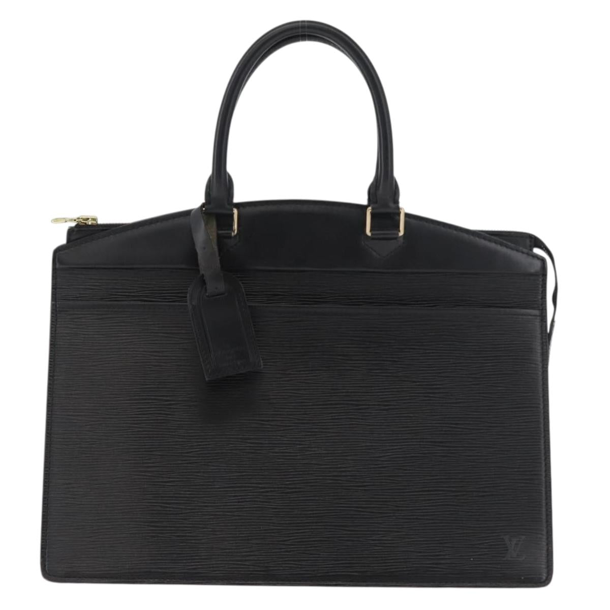 LOUIS VUITTON Epi Riviera Hand Bag Black M48182 LV Auth BA12695