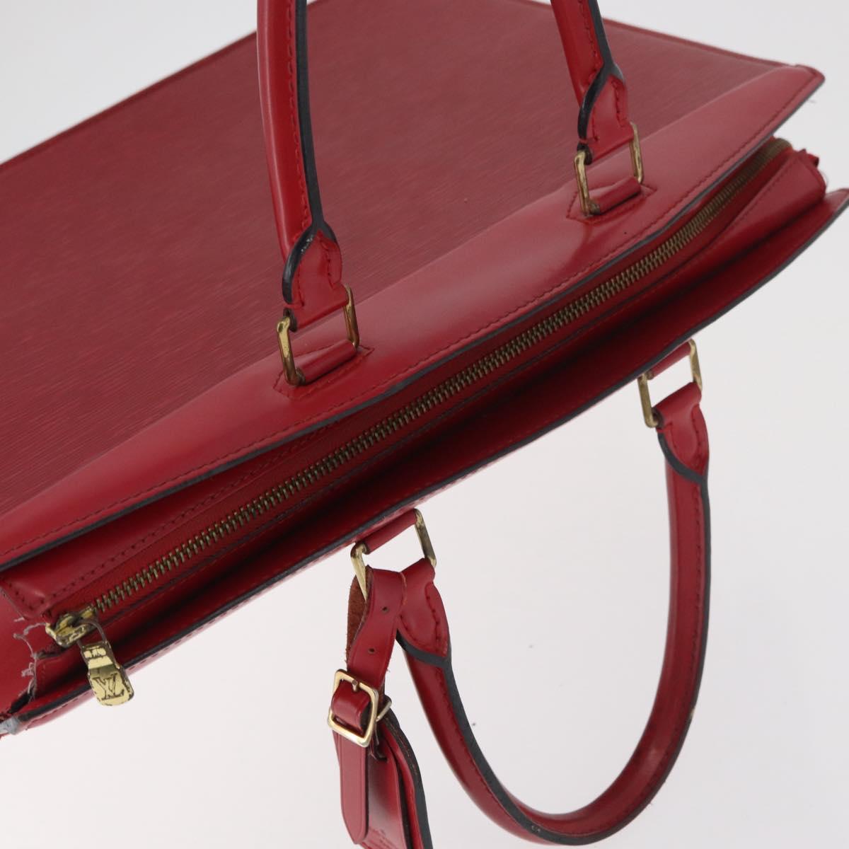 LOUIS VUITTON Epi Riviera Hand Bag Red M48187 LV Auth BA12696