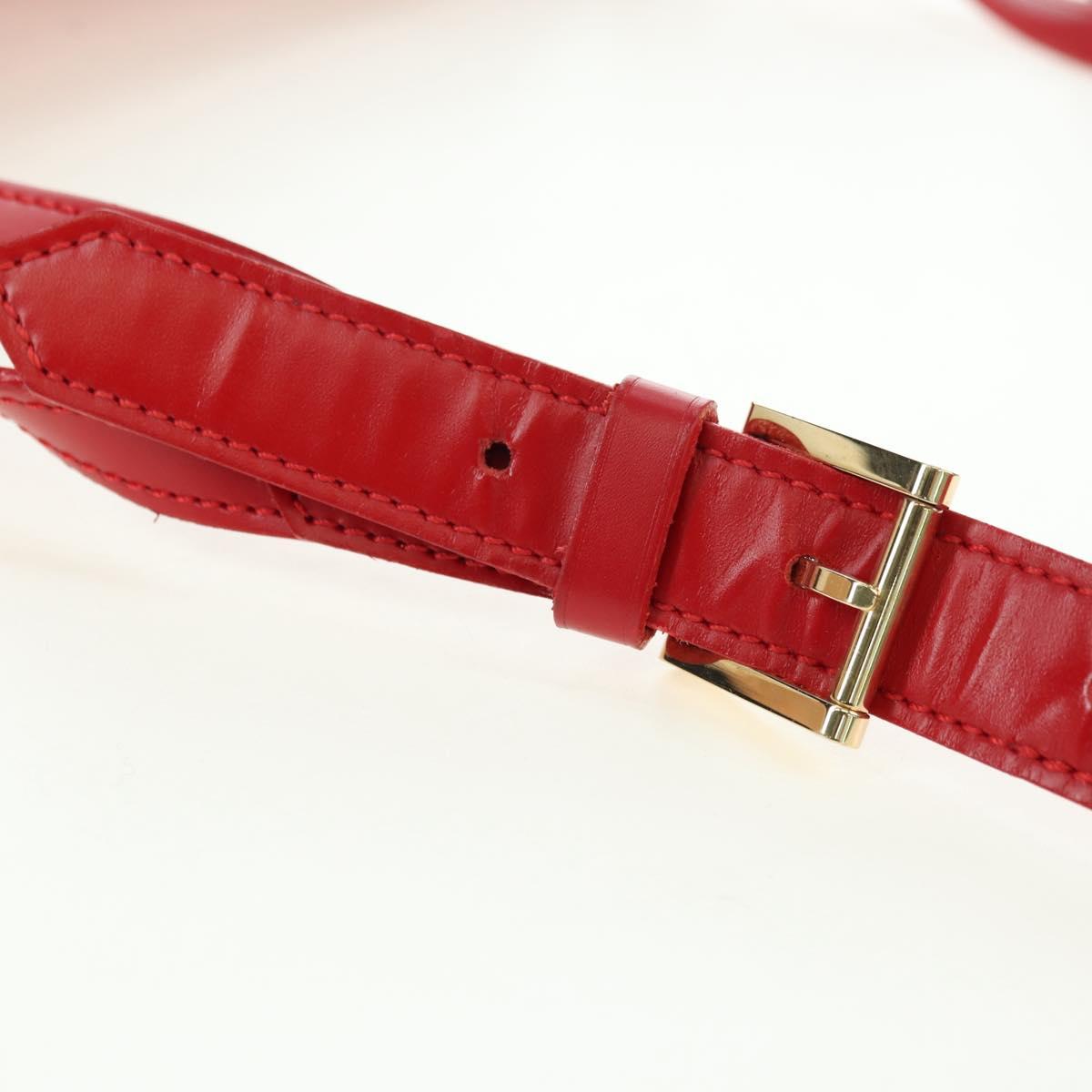 LOUIS VUITTON Epi Mandala MM Shoulder Bag Red M5889E LV Auth BA12700V