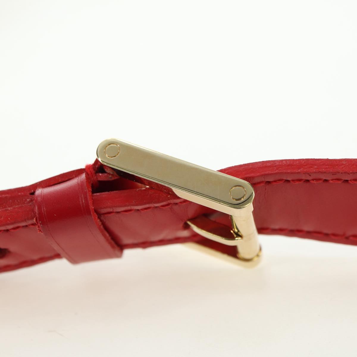 LOUIS VUITTON Epi Mandala MM Shoulder Bag Red M5889E LV Auth BA12700V