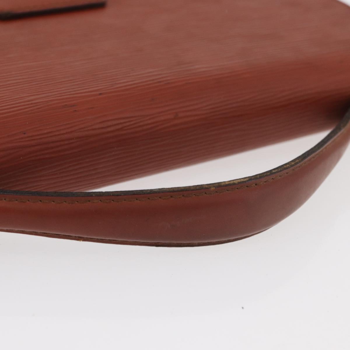 LOUIS VUITTON Epi Monceau 28 Hand Bag Brown M52123 LV Auth BA12701