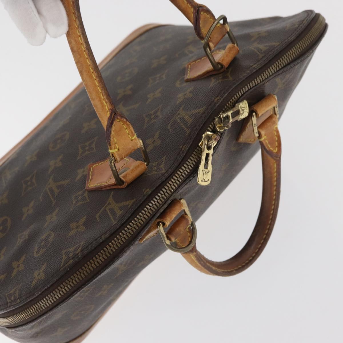 LOUIS VUITTON Monogram Alma Hand Bag M51130 LV Auth BA12727