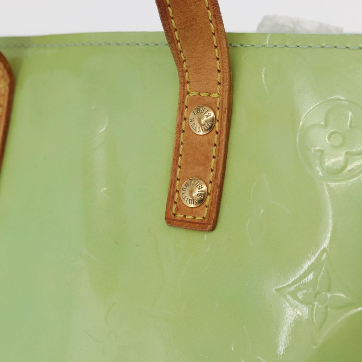 LOUIS VUITTON Monogram Vernis Reade PM Bag Peppermint M91307 LV Auth BA12731