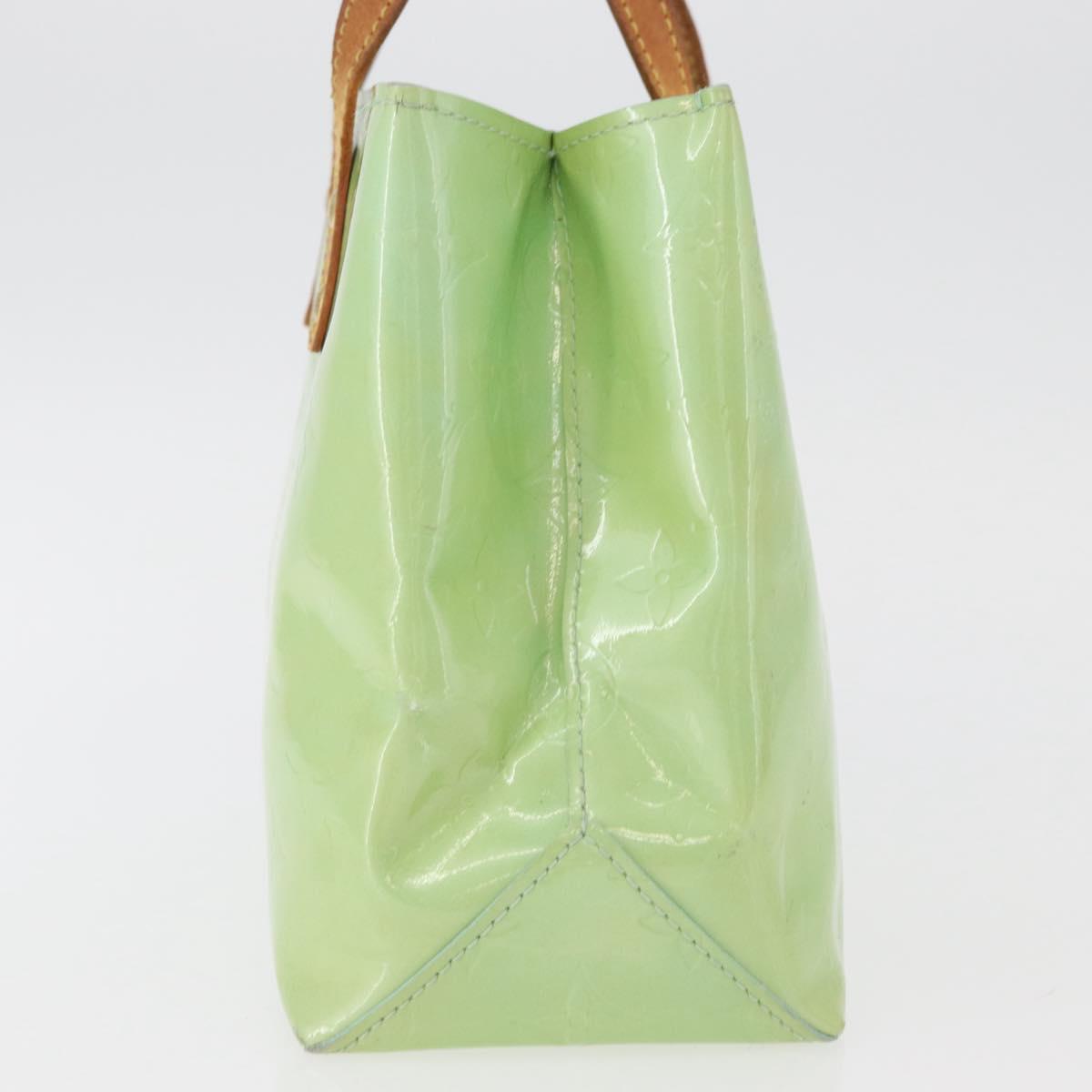 LOUIS VUITTON Monogram Vernis Reade PM Bag Peppermint M91307 LV Auth BA12731