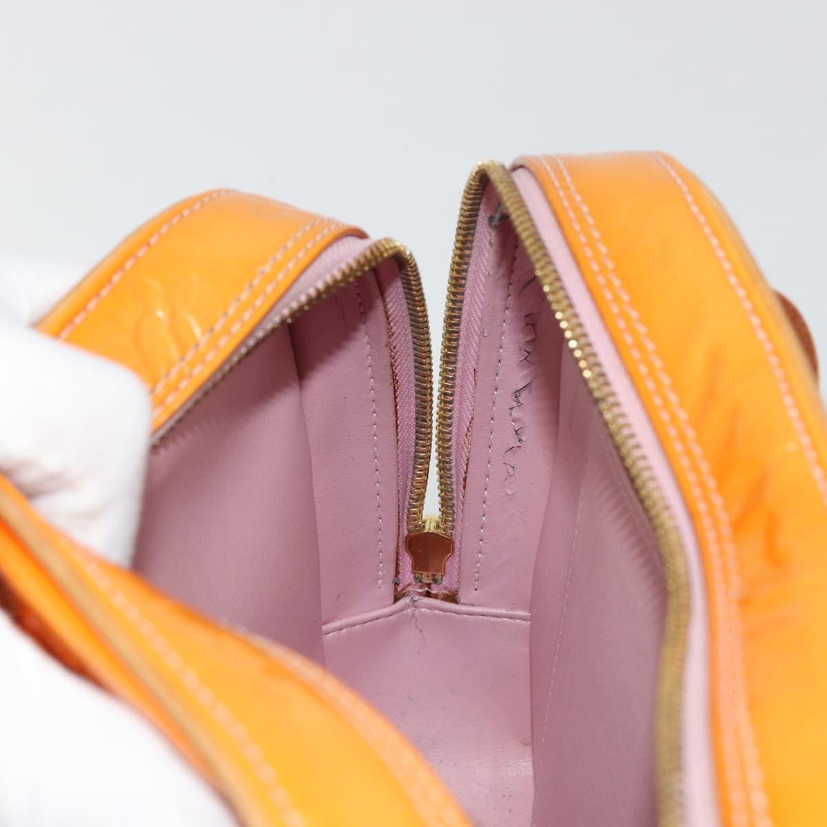LOUIS VUITTON Vernis Marley Backpack Marshmallow Pink M91039 LV Auth BA12738