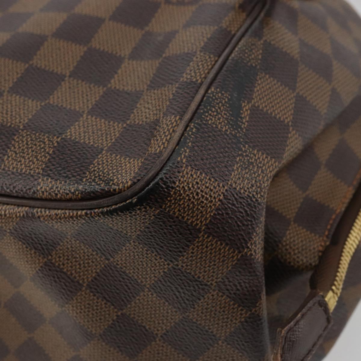 LOUIS VUITTON Damier Ebene Belem MM Hand Bag N51174 LV Auth BA12741