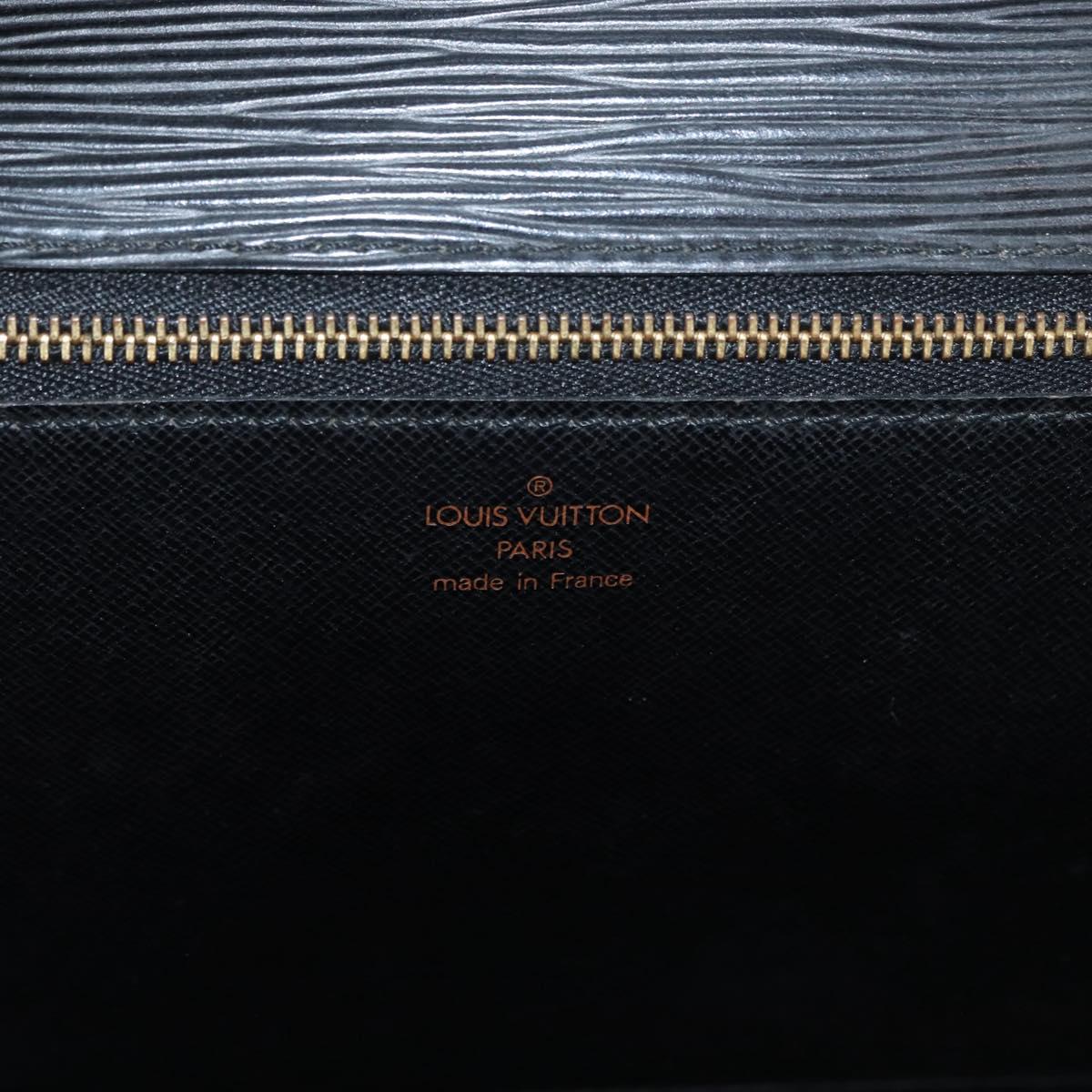 LOUIS VUITTON Epi Monceau 28 Hand Bag Black M52122 LV Auth BA12742