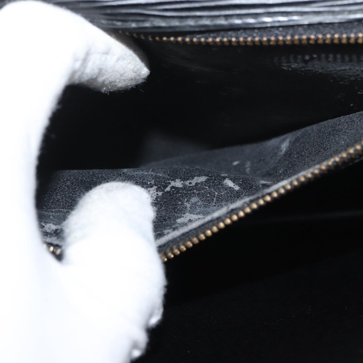 LOUIS VUITTON Epi Monceau 28 Hand Bag Black M52122 LV Auth BA12742