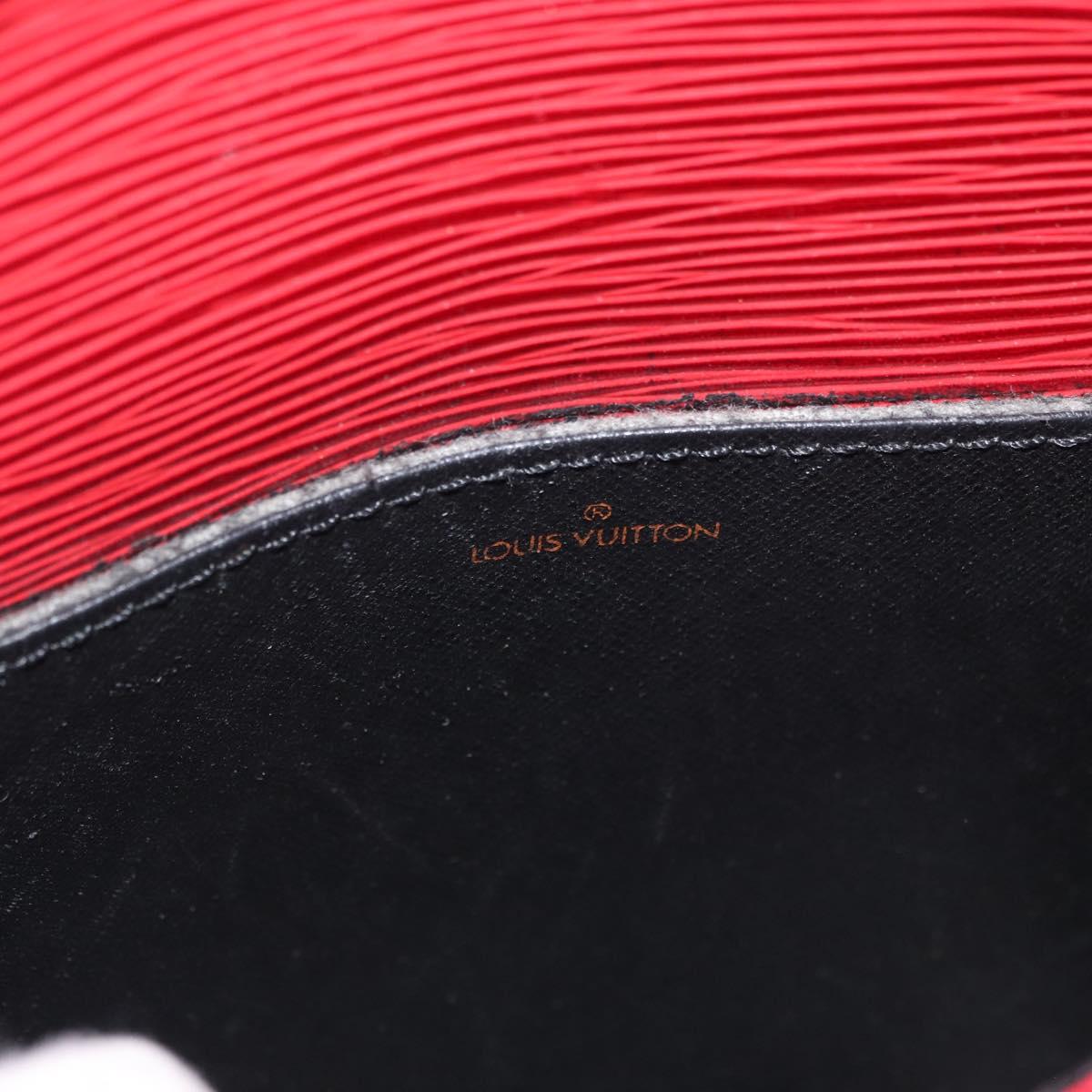 LOUIS VUITTON Epi Saint Cloud PM Shoulder Bag Red M52217 LV Auth BA12748