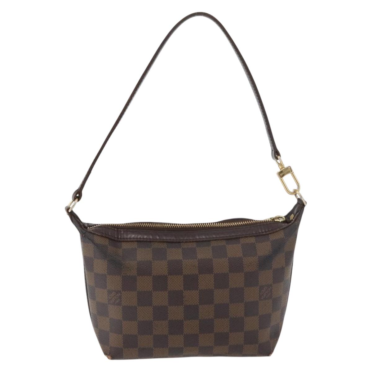 LOUIS VUITTON Damier Ebene Illovo PM Shoulder Bag N51996 LV Auth BA12761
