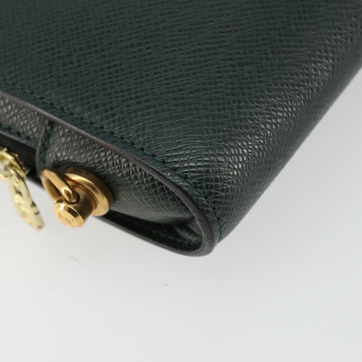 LOUIS VUITTON Taiga Baikal Clutch Bag Epicea M30184 LV Auth BA12765