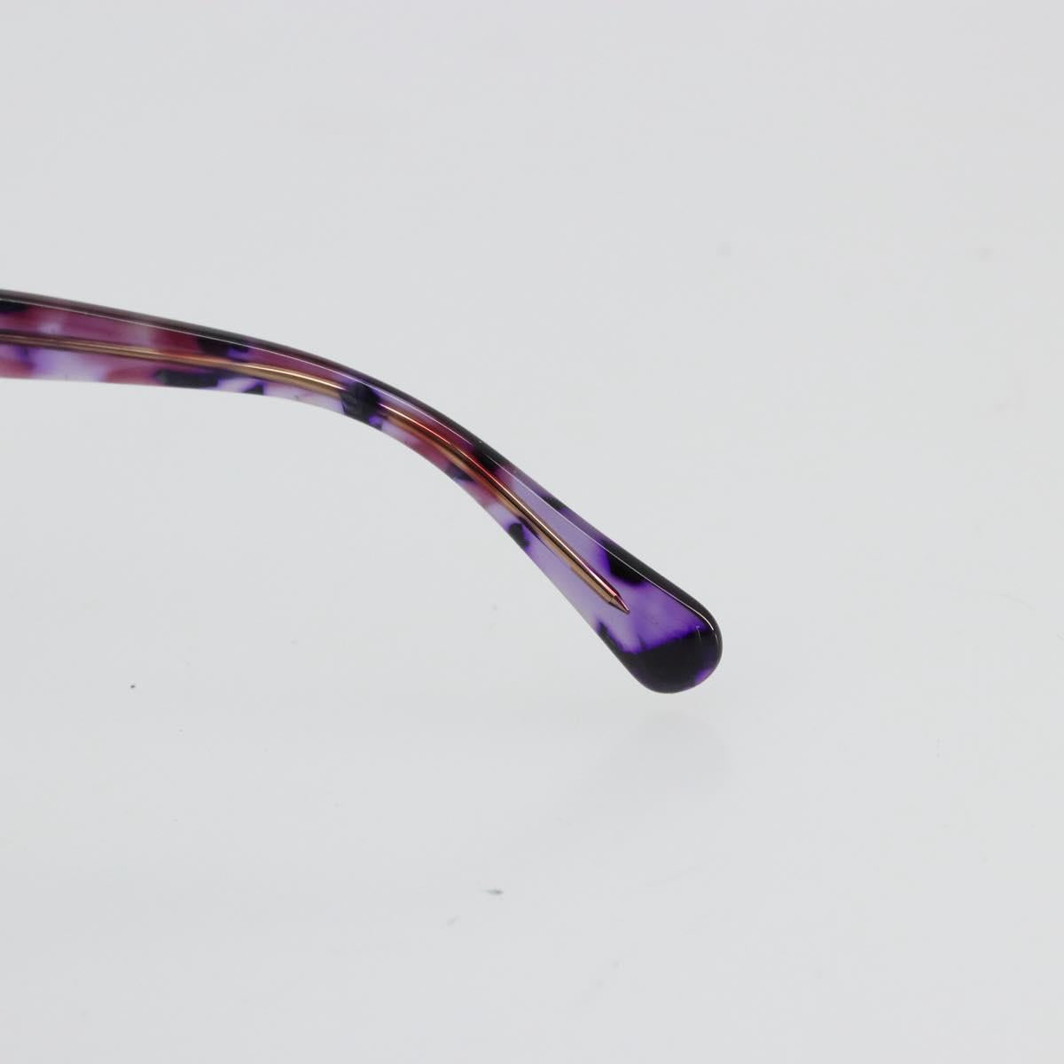 DOLCE&GABBANA Sunglasses plastic Purple Auth BA12767