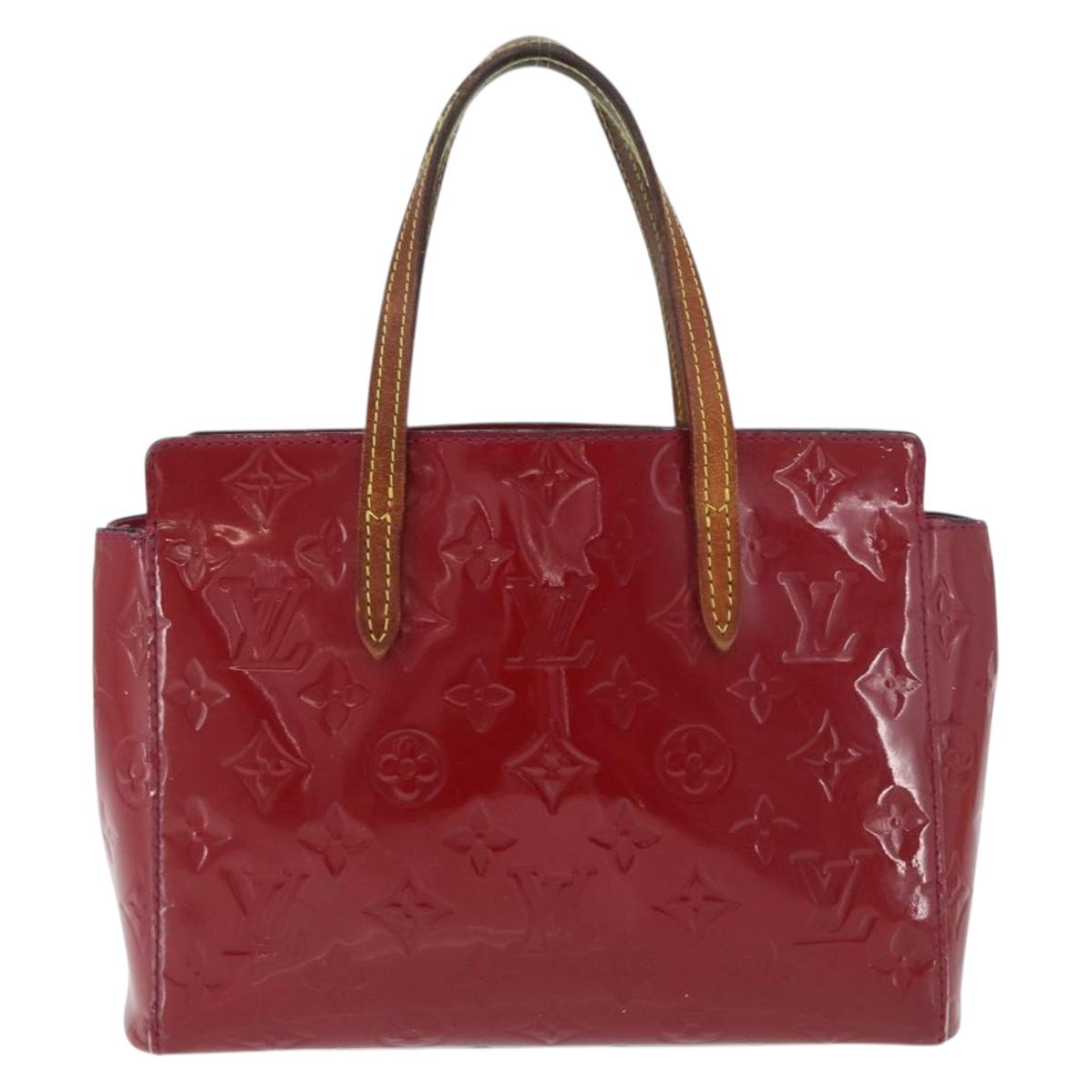 LOUIS VUITTON Monogram Vernis Catalina BB Bag Rose Andian M90016 LV Auth BA12774