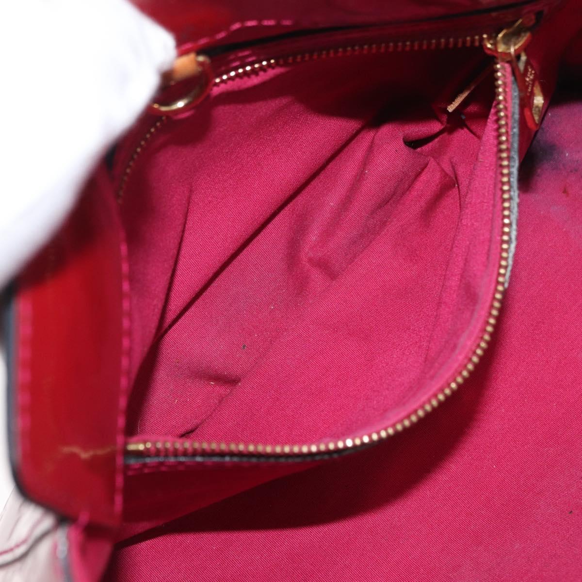 LOUIS VUITTON Monogram Vernis Catalina BB Bag Rose Andian M90016 LV Auth BA12774