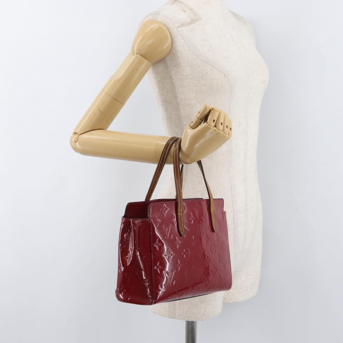 LOUIS VUITTON Monogram Vernis Catalina BB Bag Rose Andian M90016 LV Auth BA12774