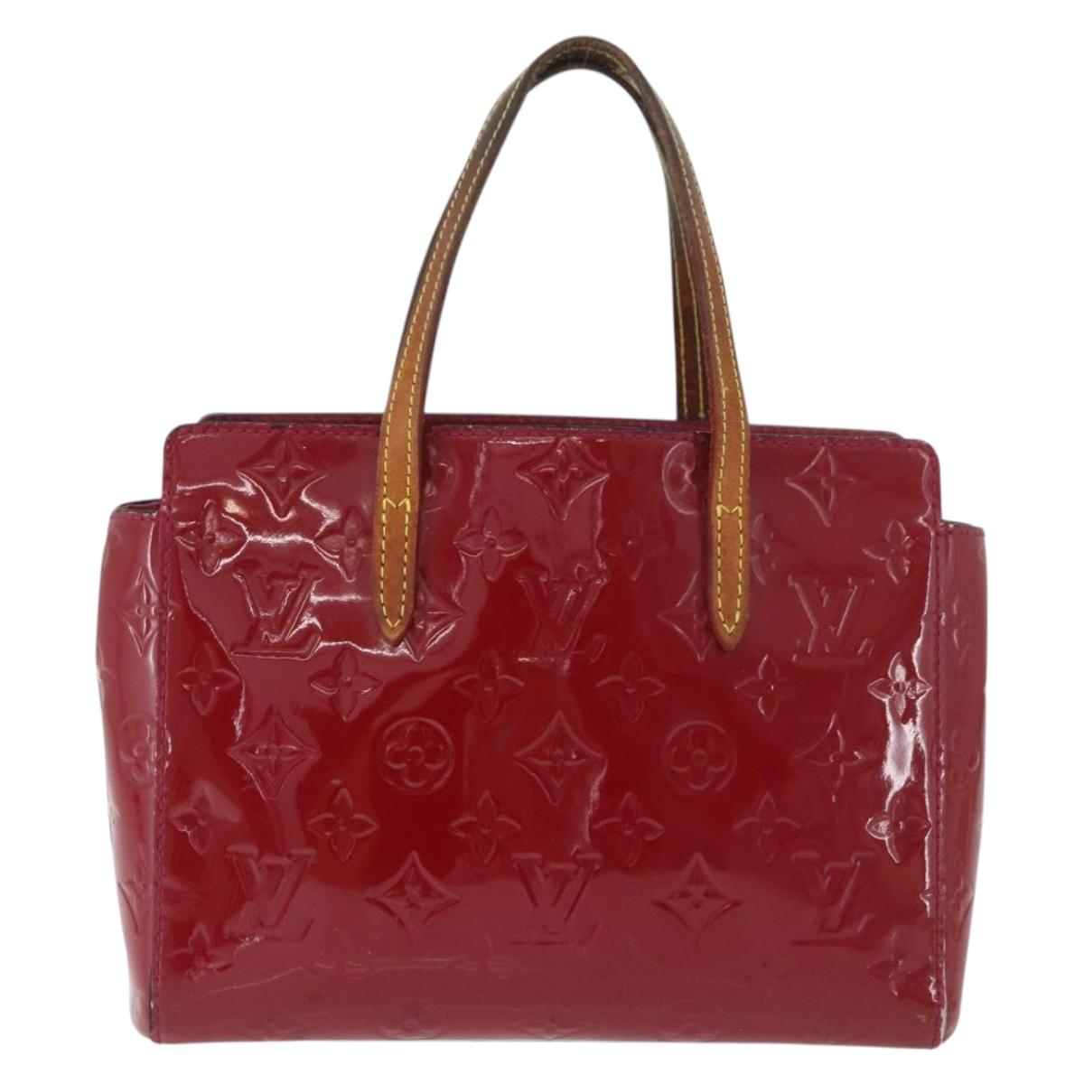 LOUIS VUITTON Monogram Vernis Catalina BB Bag Rose Andian M90016 LV Auth BA12774