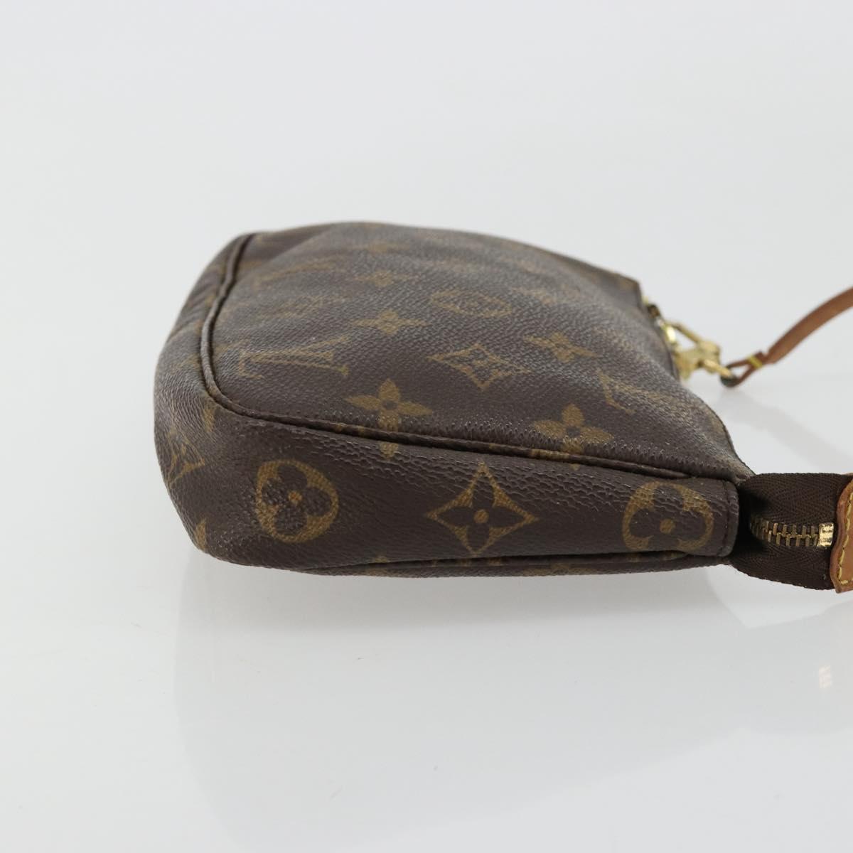 LOUIS VUITTON Monogram Pochette Accessoires Pouch M51980 LV Auth BA12777