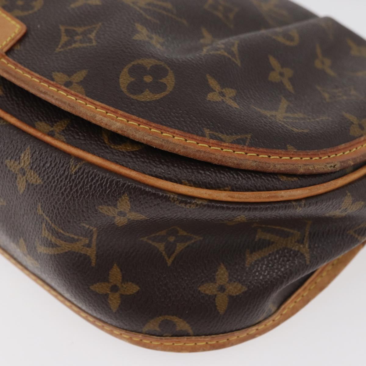 LOUIS VUITTON Monogram Menilmontant PM Shoulder Bag M40474 LV Auth BA12779