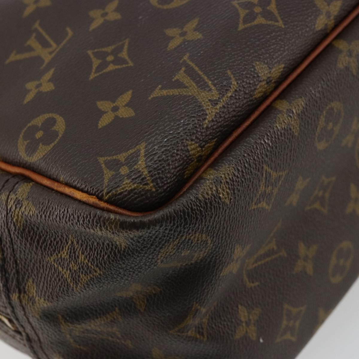 LOUIS VUITTON Monogram Deauville Hand Bag M47270 LV Auth BA12785