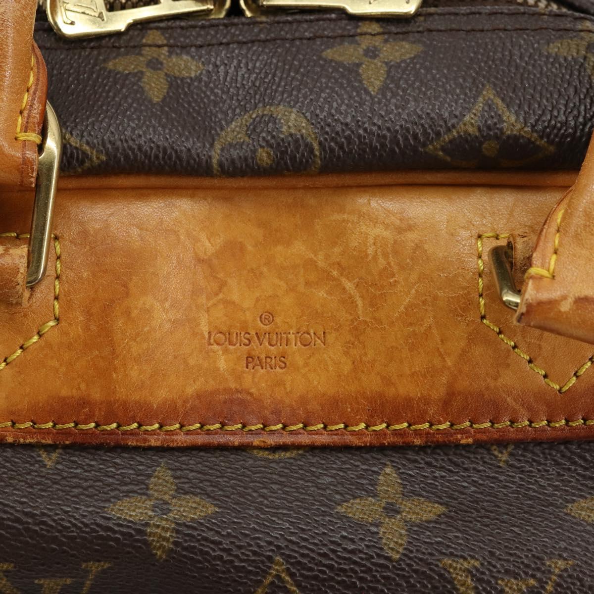 LOUIS VUITTON Monogram Deauville Hand Bag M47270 LV Auth BA12785