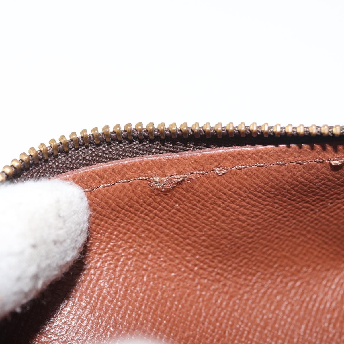 LOUIS VUITTON Monogram Papillon Pouch LV Auth BA12789