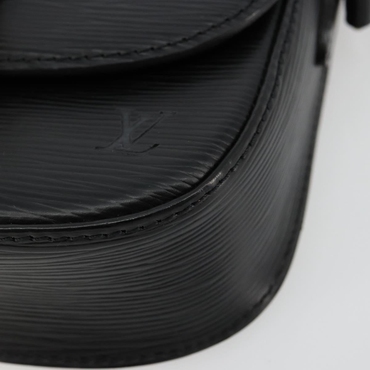 LOUIS VUITTON Epi Saint Cloud PM Shoulder Bag Black M52212 LV Auth BA12794