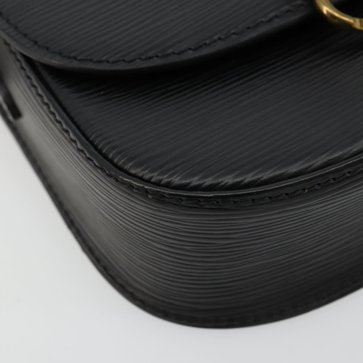 LOUIS VUITTON Epi Saint Cloud PM Shoulder Bag Black M52212 LV Auth BA12794