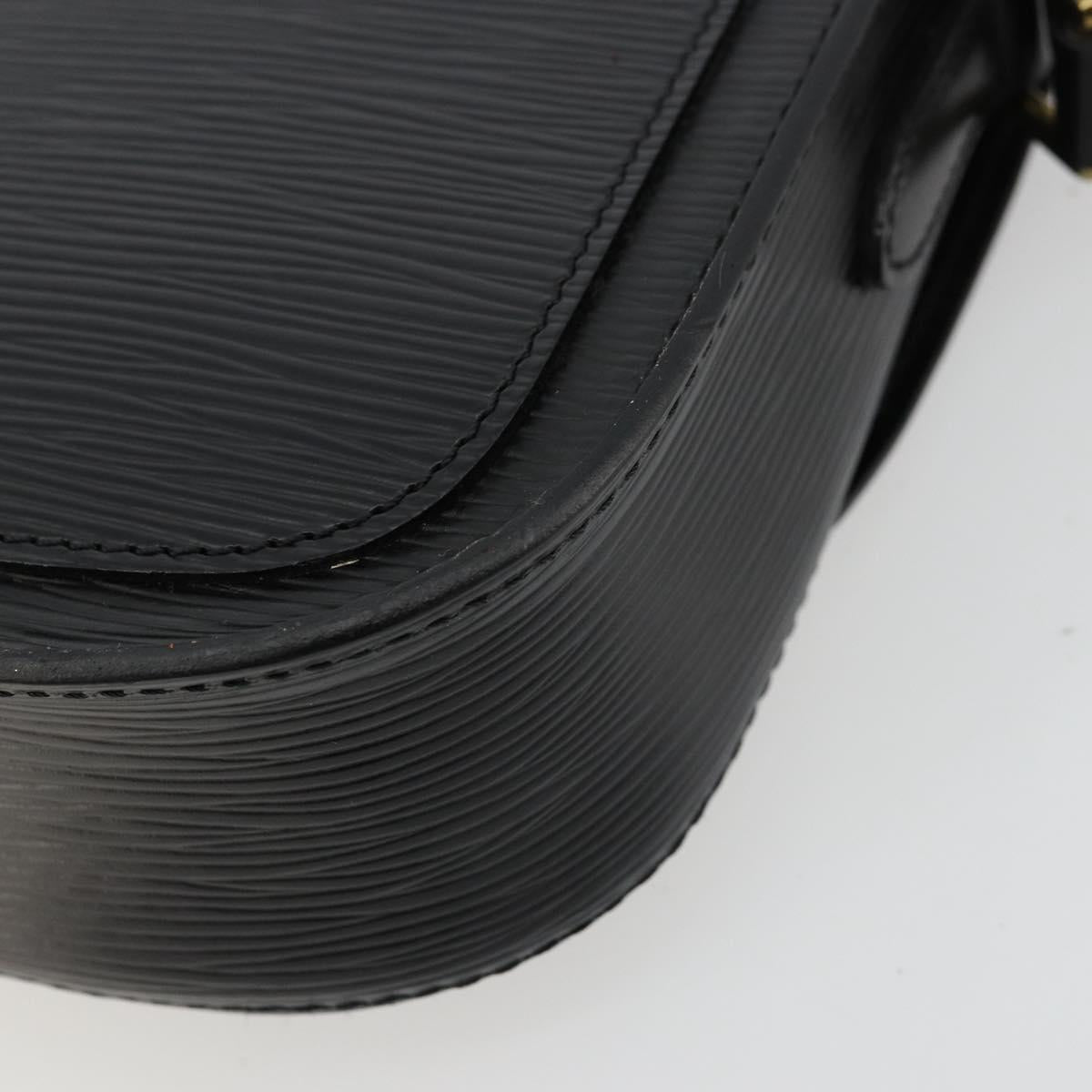 LOUIS VUITTON Epi Saint Cloud PM Shoulder Bag Black M52212 LV Auth BA12794