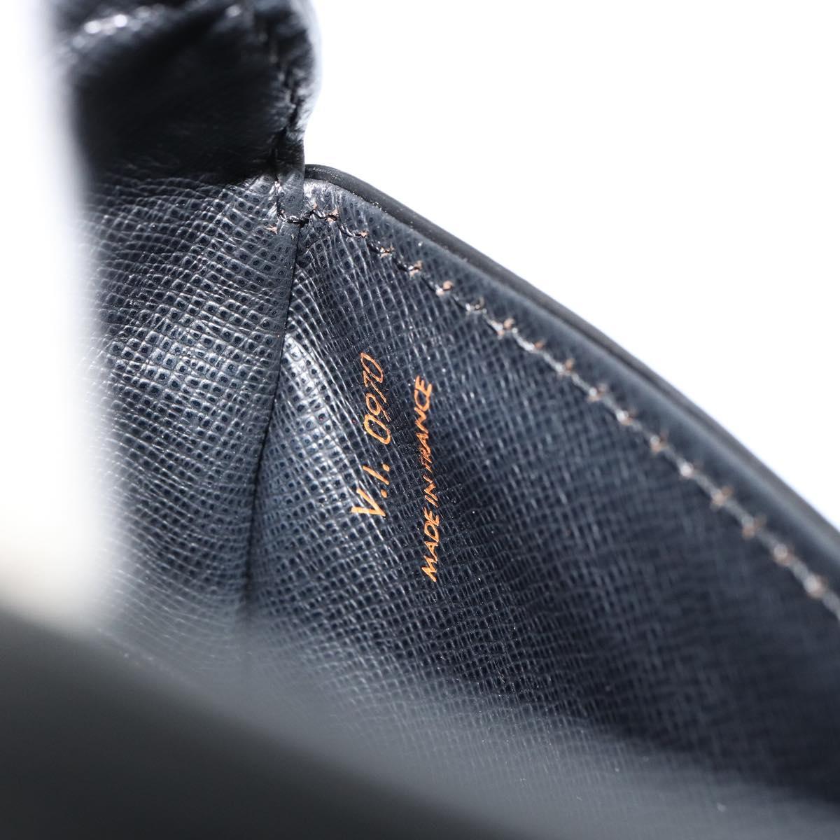 LOUIS VUITTON Epi Saint Cloud PM Shoulder Bag Black M52212 LV Auth BA12794