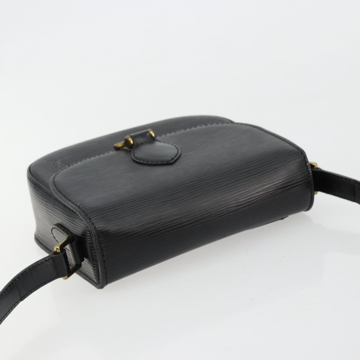 LOUIS VUITTON Epi Saint Cloud PM Shoulder Bag Black M52212 LV Auth BA12794