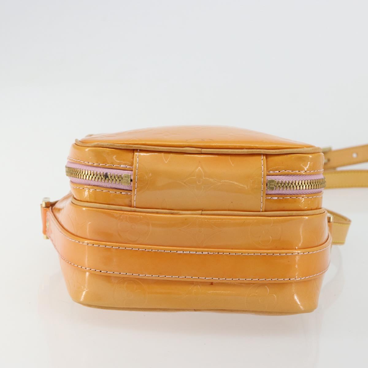 LOUIS VUITTON Monogram Vernis Wooster Bag Marshmallow Pink M91037 Auth BA12807