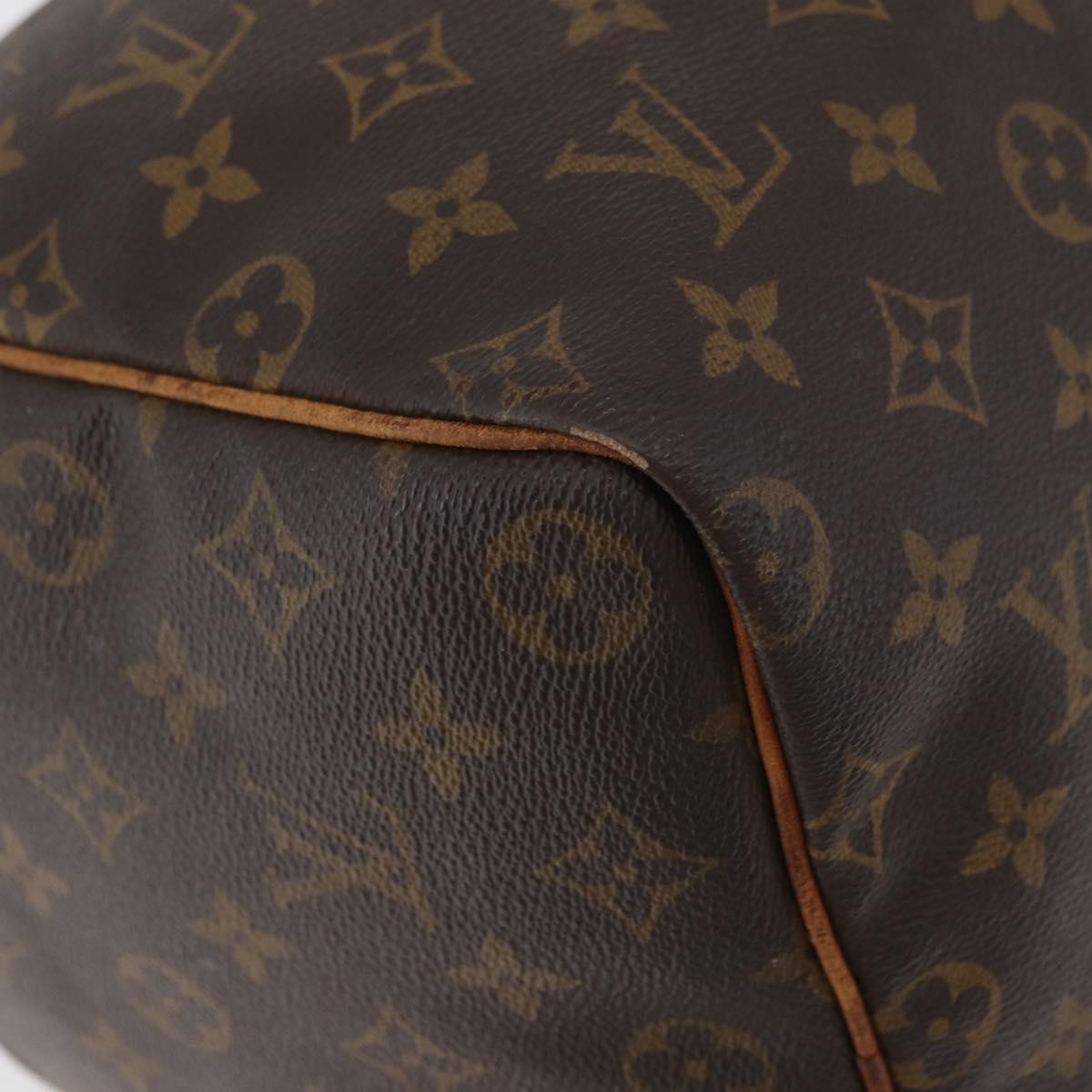 LOUIS VUITTON Monogram Speedy 40 Hand Bag M41522 LV Auth BA12812