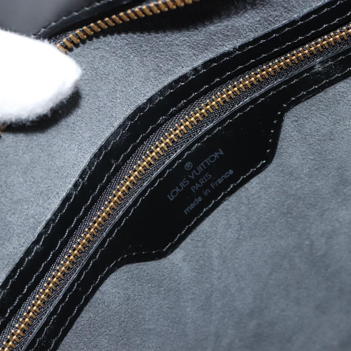 LOUIS VUITTON Epi Saint Jacques Shopping Shoulder Bag Black M52272 Auth BA12821